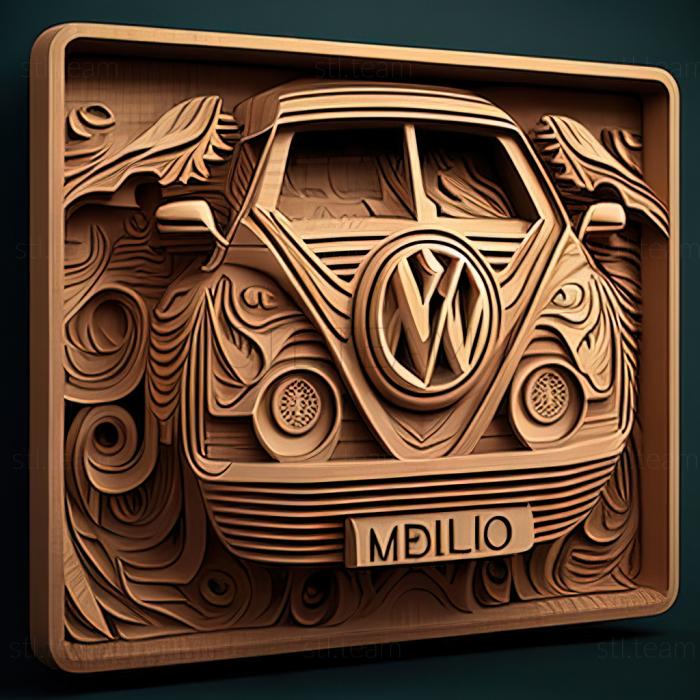 3D model Volkswagen Taigo (STL)